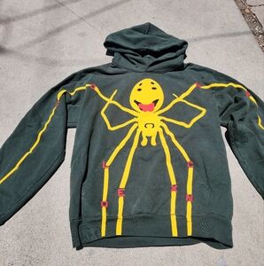 Cactus Plant Flea Market Complexcon Smiiiiley Spider Legs Hoodie 'Dark Green'